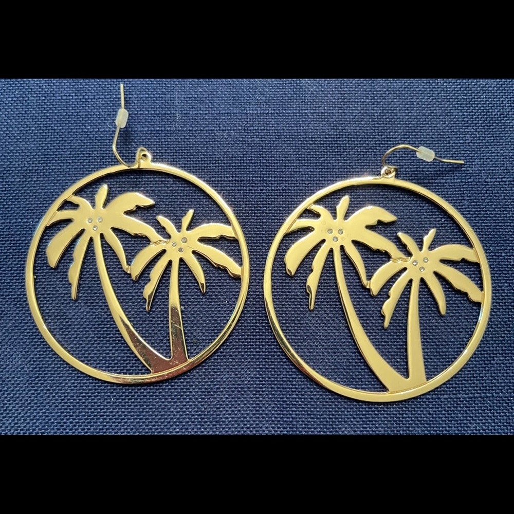 New fashion earrings.  Used once.